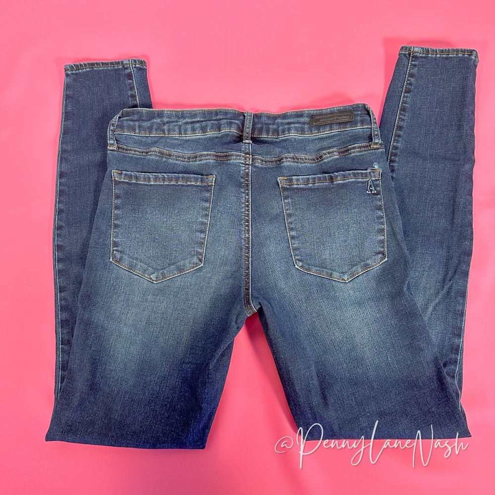 Articles of Society Mya Mid Rise Skinny Jeans Blue - Picture 8 of 13